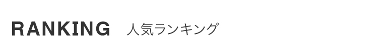 人気ランキング